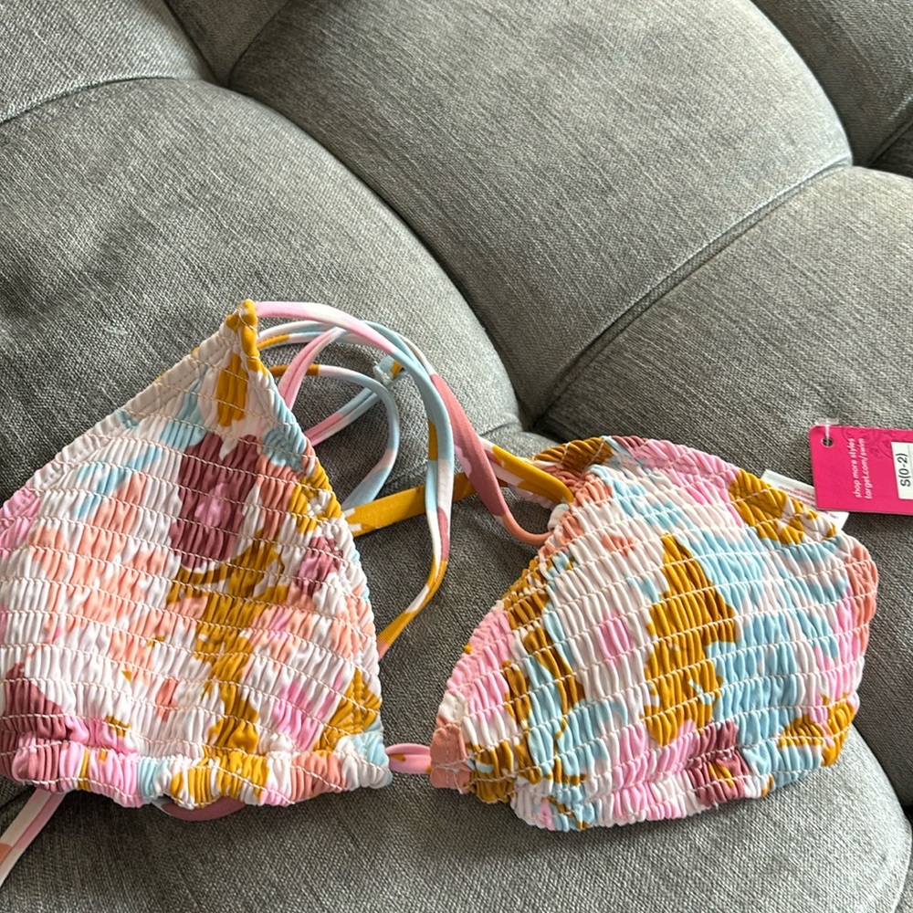 Xhilitation string Bikini top